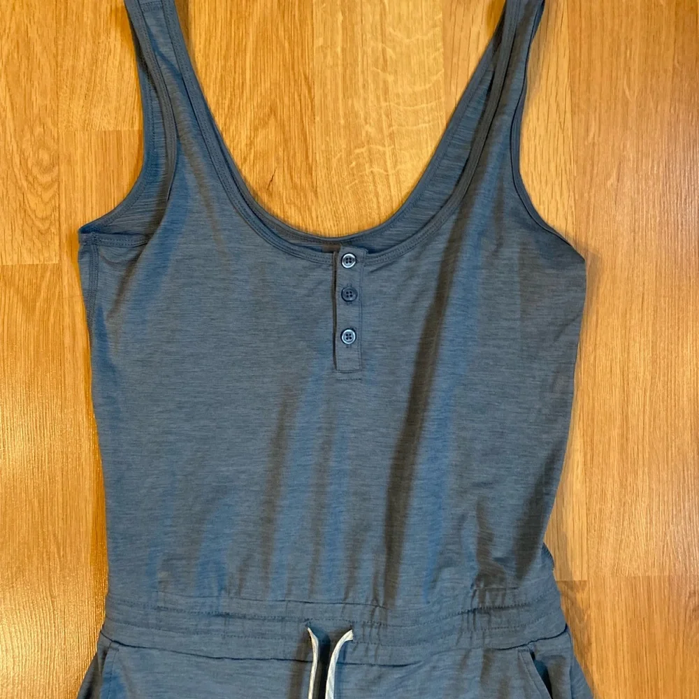 Vuori Blue Jumpsuit - Picture 2 of 8
